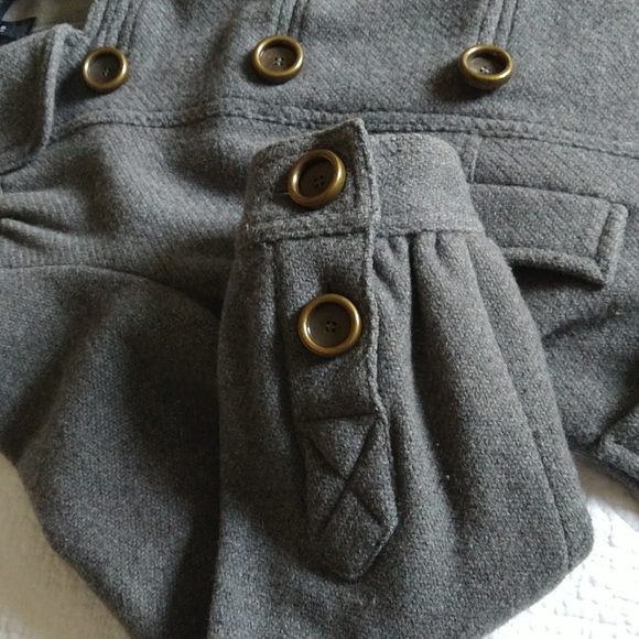 MARC BY MARC JACOBS MILITARY STYLE DOUBLE-BREASTED PEACOAT - Picture 5 of 9